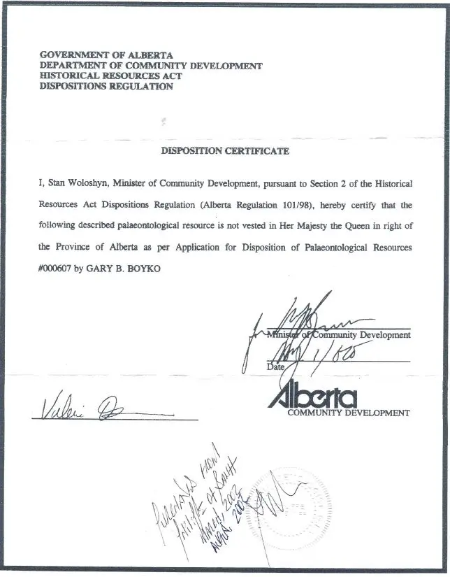 Ammolite_Placinteras Meeki_Bearspaw Formation_01g